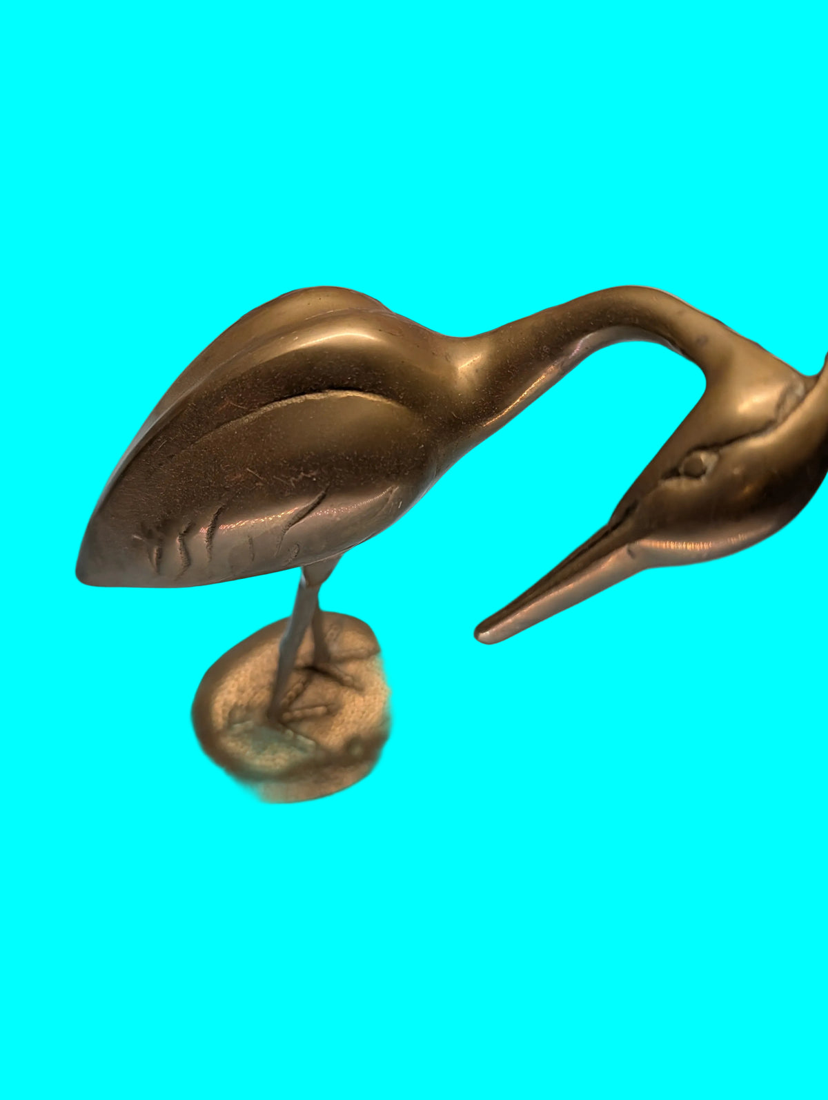 Figur Gans – Messing, Dekoratives Sammlerobjekt