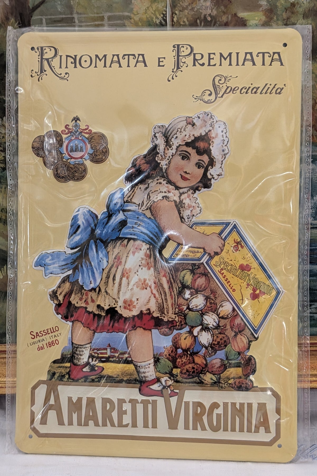 Blechschild Neu – Retro Deko Wandschild