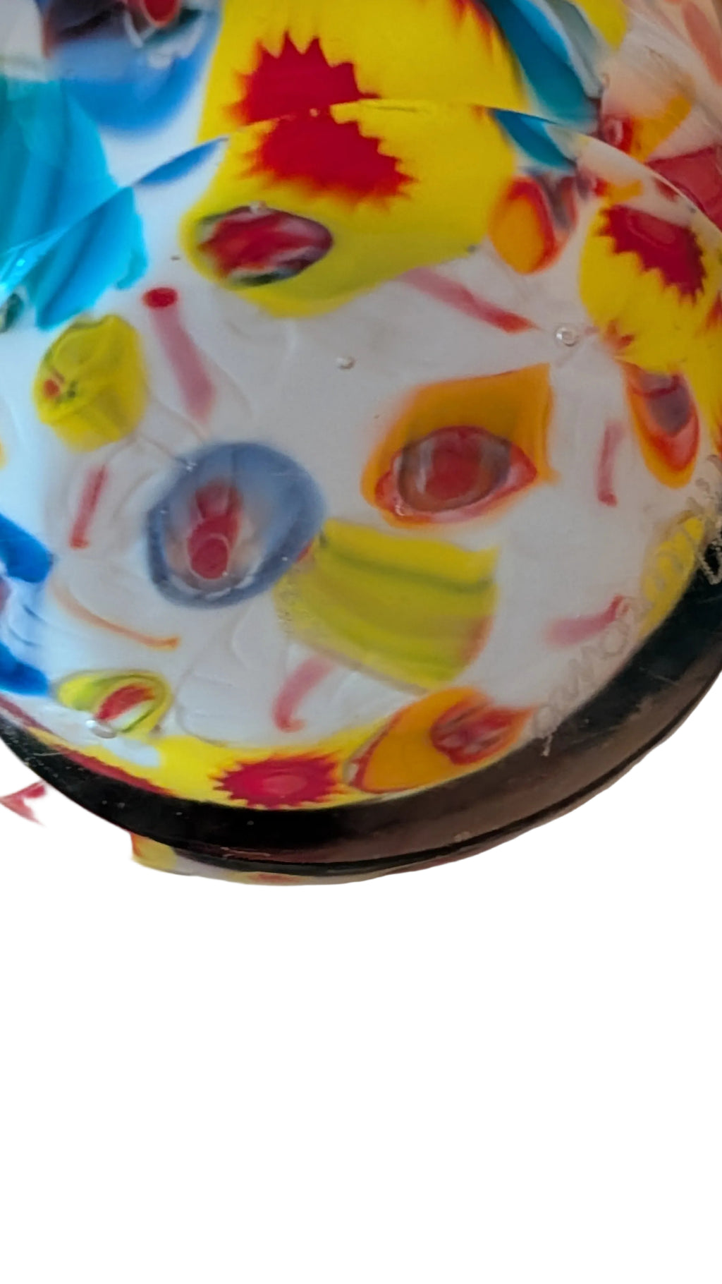 Grosse Murano-Glasvase aus Italien – 42 cm