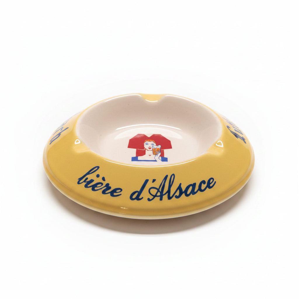 Cendrier publicitaire en plastique – Objet publicitaire vintage