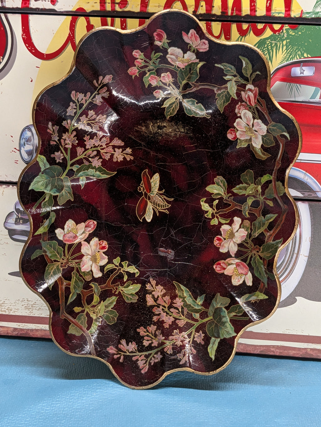 Vintage Schale aus Frankreich – 1970er Jahre, Deko Liebhaberstück