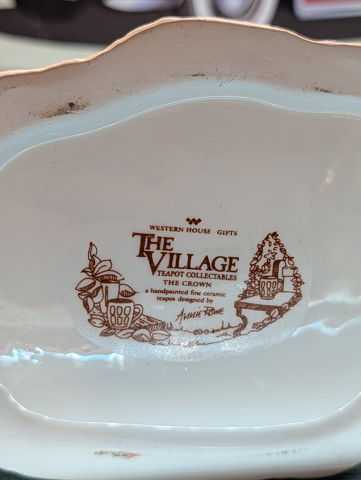 Waldhütte Teekanne Porzellan – ca. 1 Liter, Sammlerstück