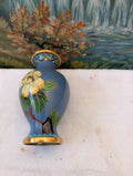 Vase cloisonné 14 cm – Émail ancien
