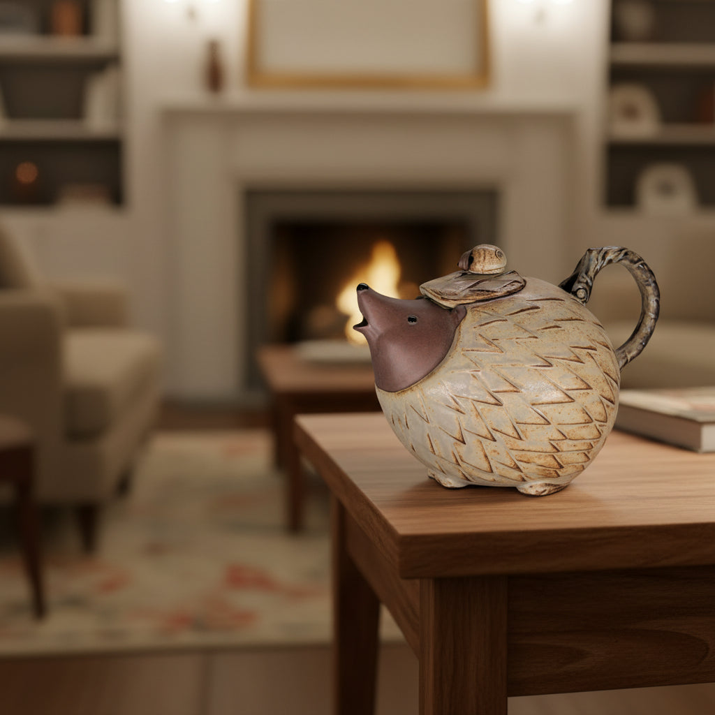 Théière Souris Porcelaine – Théière de collection décorative
