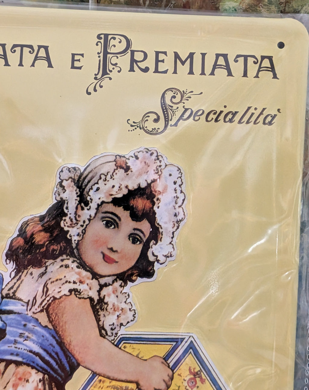 Blechschild Neu – Retro Deko Wandschild