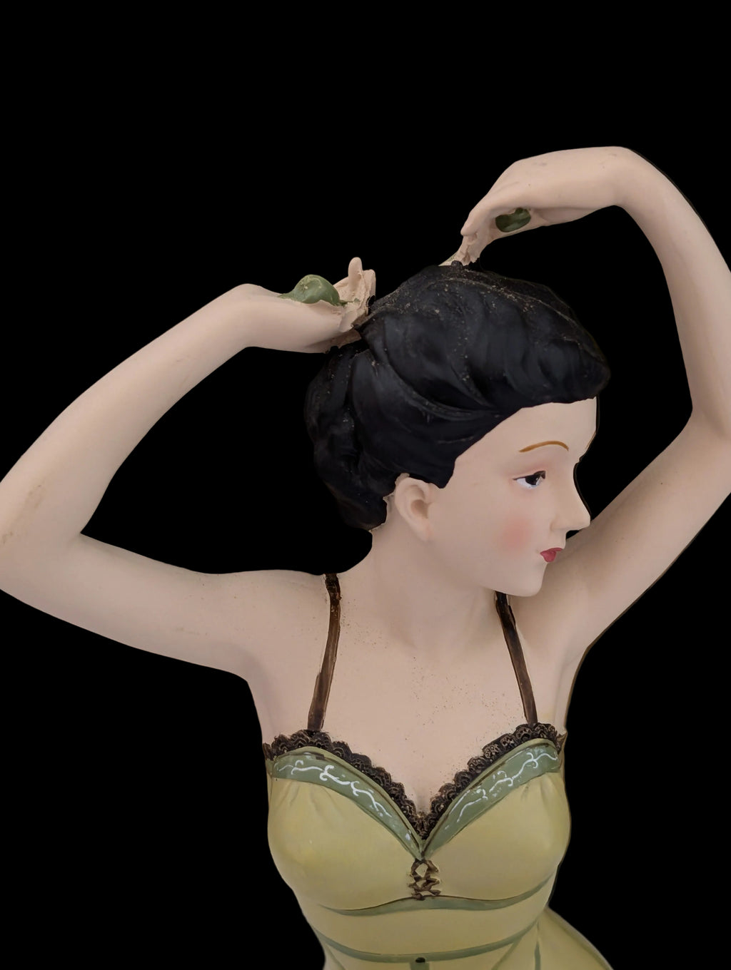 Badenixe im Badekleid – Sommerliche Figur, Sammlerstück