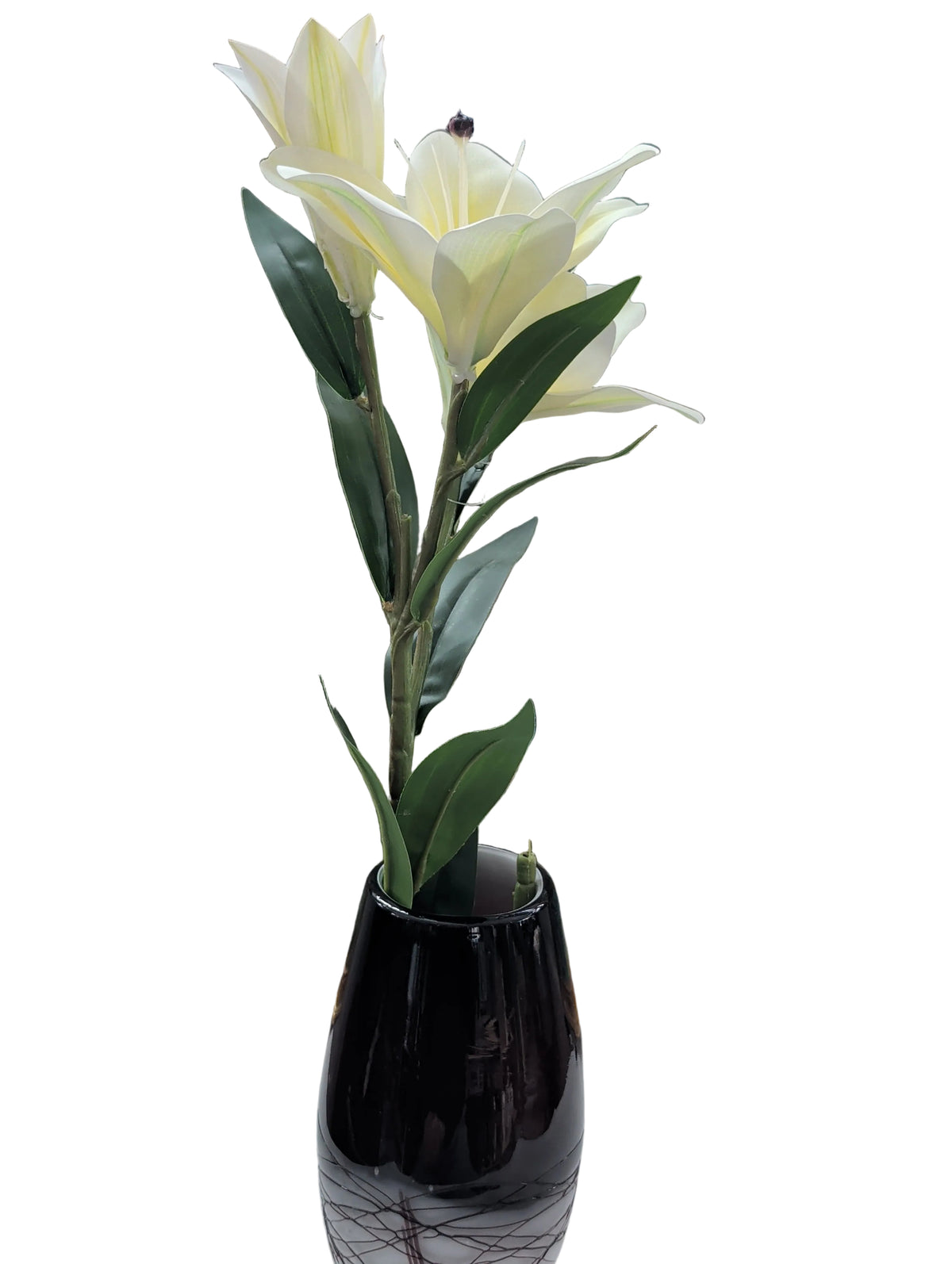 Echte Murano-Glasvase – Venezianisches Kunsthandwerk, Höhe 22 cm