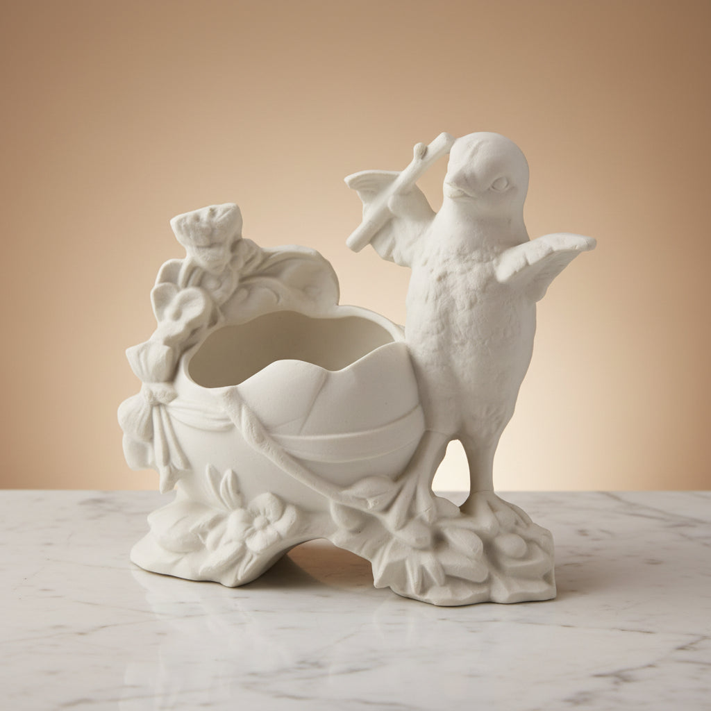 Figurine en biscuit de porcelaine – Pièce de collection numérotée