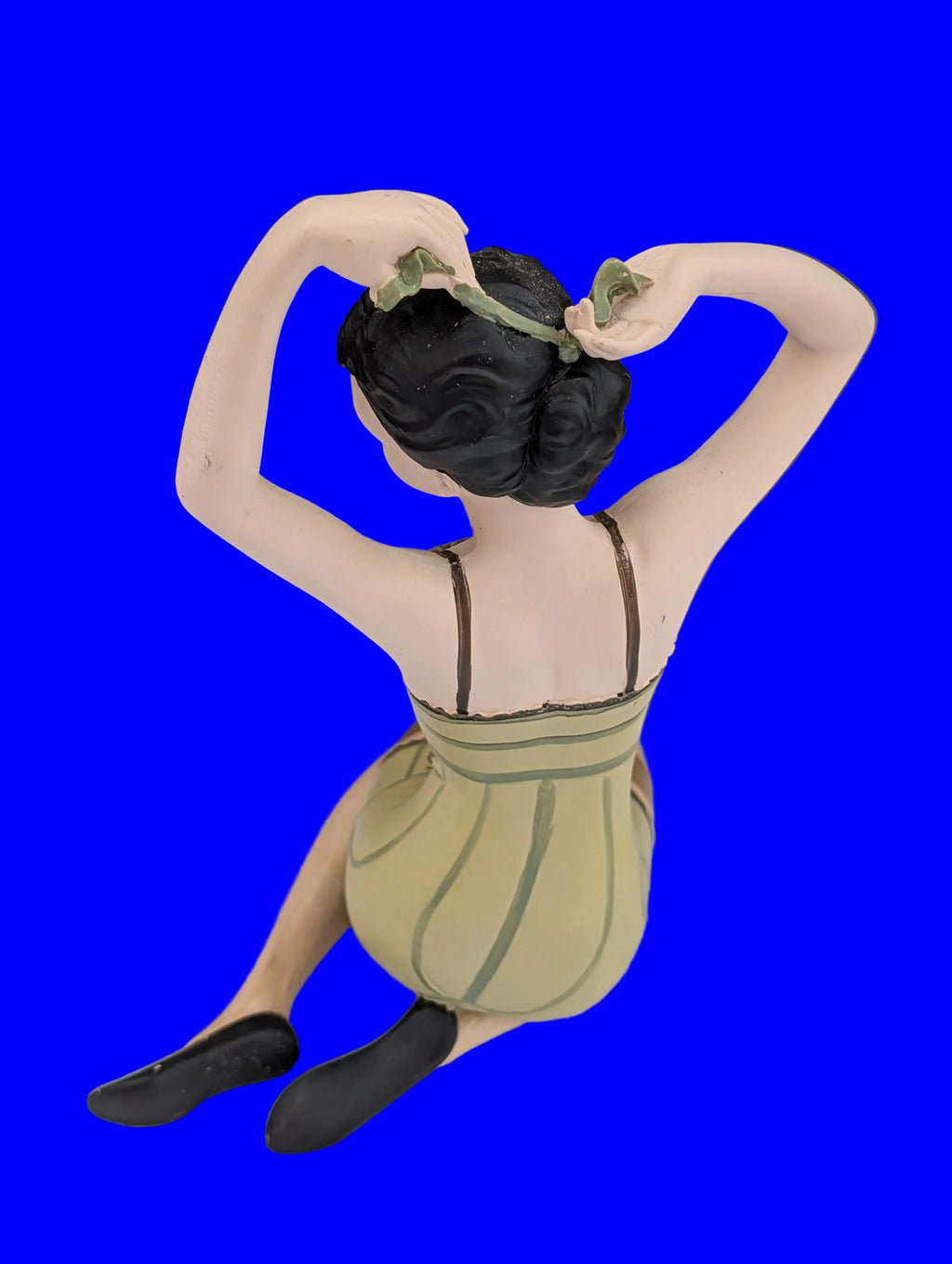 Badenixe im Badekleid – Sommerliche Figur, Sammlerstück