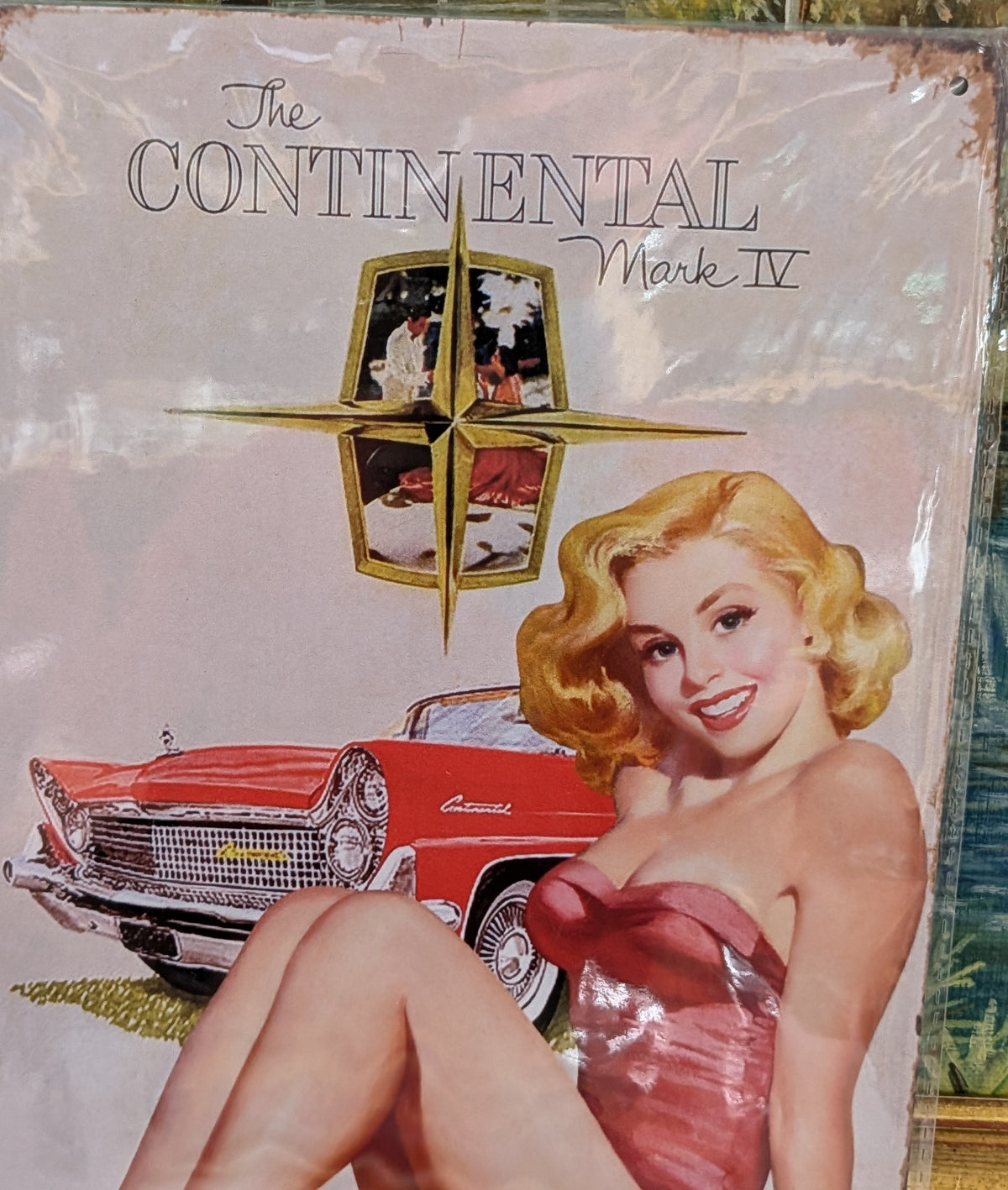 Blechschild Neu – Retro Deko Wandschild
